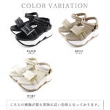 クッションベルト ボリュームソール スポーツサンダル | SHOE FANTASY | 詳細画像44