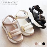 クッションベルト ボリュームソール スポーツサンダル | SHOE FANTASY | 詳細画像1