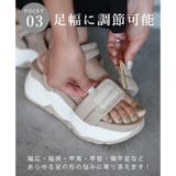 クッションベルト ボリュームソール スポーツサンダル | SHOE FANTASY | 詳細画像38