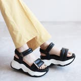 クッションベルト ボリュームソール スポーツサンダル | SHOE FANTASY | 詳細画像9