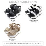 グリッターベルト ボリュームソール スポーツサンダル | SHOE FANTASY | 詳細画像40 