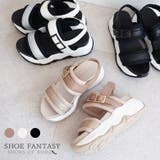 グリッターベルト ボリュームソール スポーツサンダル | SHOE FANTASY | 詳細画像1 
