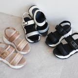 グリッターベルト ボリュームソール スポーツサンダル | SHOE FANTASY | 詳細画像2 