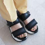 グリッターベルト ボリュームソール スポーツサンダル | SHOE FANTASY | 詳細画像12 