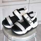 グリッターベルト ボリュームソール スポーツサンダル | SHOE FANTASY | 詳細画像14 