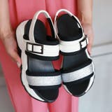 グリッターベルト ボリュームソール スポーツサンダル | SHOE FANTASY | 詳細画像16 