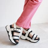 グリッターベルト ボリュームソール スポーツサンダル | SHOE FANTASY | 詳細画像21 