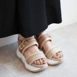 グリッターベルト ボリュームソール スポーツサンダル | SHOE FANTASY | 詳細画像26 