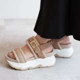 グリッターベルト ボリュームソール スポーツサンダル | SHOE FANTASY | 詳細画像28 