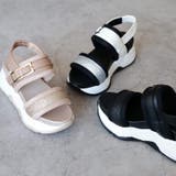 グリッターベルト ボリュームソール スポーツサンダル | SHOE FANTASY | 詳細画像4 