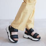 グリッターベルト ボリュームソール スポーツサンダル | SHOE FANTASY | 詳細画像9 