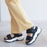 グリッターベルト ボリュームソール スポーツサンダル | SHOE FANTASY | 詳細画像10 