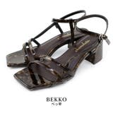 春夏新作 アンクルストラップサンダル スクエアトゥ | SHOE FANTASY | 詳細画像6