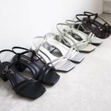 春夏新作 アンクルストラップサンダル スクエアトゥ | SHOE FANTASY | 詳細画像10