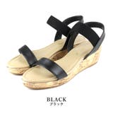 black | 日本製 ネックベルトゴム サンダル | SHOE FANTASY