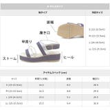 日本製 バイカラープラットフォームサンダル | SHOE FANTASY | 詳細画像38