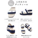 日本製 バイカラープラットフォームサンダル | SHOE FANTASY | 詳細画像32
