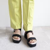 日本製 バイカラープラットフォームサンダル | SHOE FANTASY | 詳細画像13