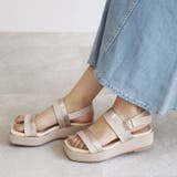 日本製 バイカラープラットフォームサンダル | SHOE FANTASY | 詳細画像17