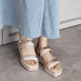 日本製 バイカラープラットフォームサンダル | SHOE FANTASY | 詳細画像18