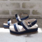 日本製 バイカラープラットフォームサンダル | SHOE FANTASY | 詳細画像21
