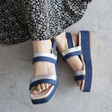 日本製 バイカラープラットフォームサンダル | SHOE FANTASY | 詳細画像22