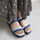 日本製 バイカラープラットフォームサンダル | SHOE FANTASY | 詳細画像23