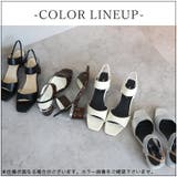 日本製 スクエアトゥ ゴムストラップ サンダル | SHOE FANTASY | 詳細画像11
