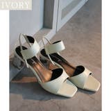 日本製 スクエアトゥ ゴムストラップ サンダル | SHOE FANTASY | 詳細画像18