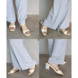 日本製 スクエアトゥ ゴムストラップ サンダル | SHOE FANTASY | 詳細画像20