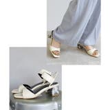 日本製 スクエアトゥ ゴムストラップ サンダル | SHOE FANTASY | 詳細画像21