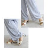 日本製 スクエアトゥ ゴムストラップ サンダル | SHOE FANTASY | 詳細画像22