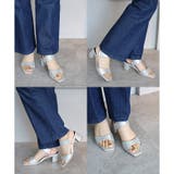 日本製 スクエアトゥ ゴムストラップ サンダル | SHOE FANTASY | 詳細画像26