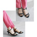 日本製 ラウンドトゥ クロスベルト ストラップサンダル | SHOE FANTASY | 詳細画像15