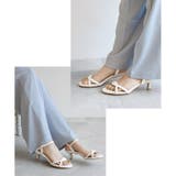 日本製 ラウンドトゥ クロスベルト ストラップサンダル | SHOE FANTASY | 詳細画像22