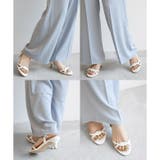 日本製 ラウンドトゥ クロスベルト ストラップサンダル | SHOE FANTASY | 詳細画像23