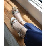日本製 ラウンドトゥ クロスベルト ストラップサンダル | SHOE FANTASY | 詳細画像27