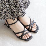 日本製 シンプル ストラップ サンダル  | SHOE FANTASY | 詳細画像7 