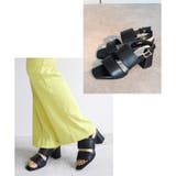 日本製 異素材 ダブルベルト サンダル | SHOE FANTASY | 詳細画像16 