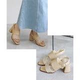 日本製 異素材 ダブルベルト サンダル | SHOE FANTASY | 詳細画像26 