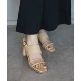 日本製 異素材 ダブルベルト サンダル | SHOE FANTASY | 詳細画像28 