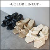 日本製 パールレザー チューブベルト サンダル | SHOE FANTASY | 詳細画像11