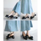 日本製 チュールリボン バックストラップ パンプス | SHOE FANTASY | 詳細画像18 