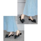 日本製 チュールリボン バックストラップ パンプス | SHOE FANTASY | 詳細画像19 