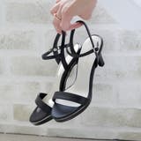 日本製 シンプル ストラップ ヒールサンダル | SHOE FANTASY | 詳細画像18 