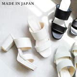 日本製 ダブルベルト ミュール サンダル | SHOE FANTASY | 詳細画像1