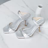 日本製 スクエアトゥ ストラップ ミュール サンダル ハイヒール | SHOE FANTASY | 詳細画像25 