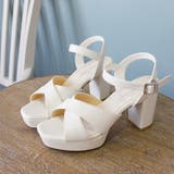 日本製 クロスストラップ プラットフォーム サンダル | SHOE FANTASY | 詳細画像25 