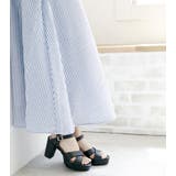 日本製 クロスストラップ プラットフォーム サンダル | SHOE FANTASY | 詳細画像12 