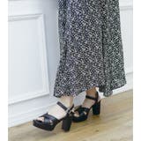 日本製 クロスストラップ プラットフォーム サンダル | SHOE FANTASY | 詳細画像14 